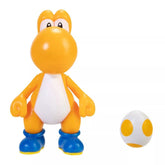 World of Nintendo Super Mario Orange Yoshi with Egg Figure Wave 24 40730 - Colorland Toys
